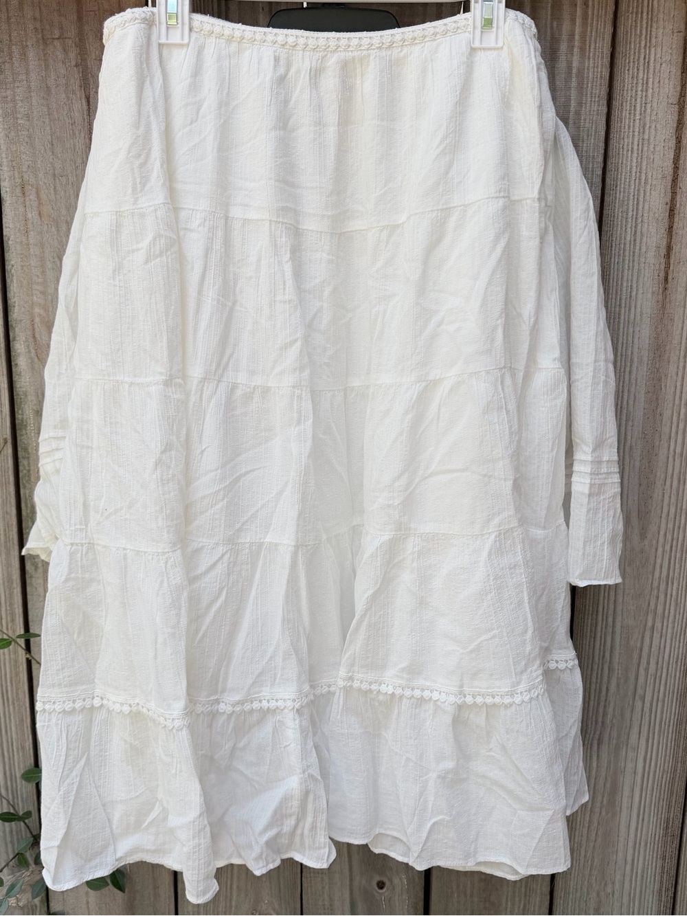 NWT/Free People Bright side tie front crop top and skirt set/large - Picture 8 of 9